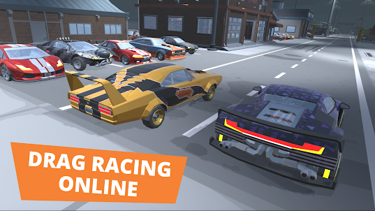 Drag Racing Polygon 3D Online