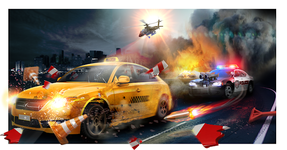 Police Chase -Death Race Speed Car Shooting Racing For PC installation