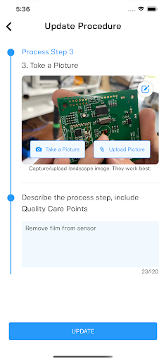 GembaDocs Screen 3