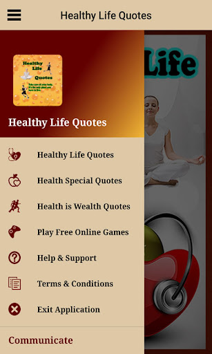 Healthy Life Quotes Screen 2
