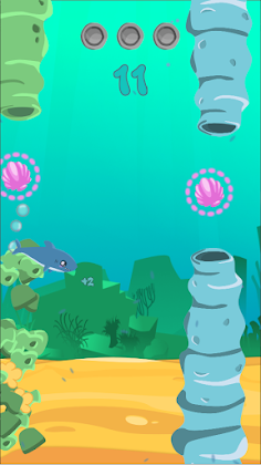 Shark Baby Happy Jump - Screenshot 4