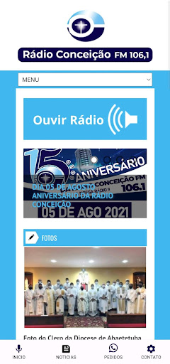 Rádio Conceição Screen 2