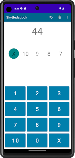 Skyttedagbok Screen 3