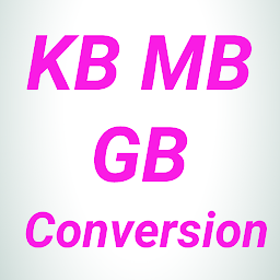 Icon image KB MB GB Conversion