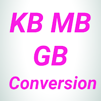 KB MB GB Conversion