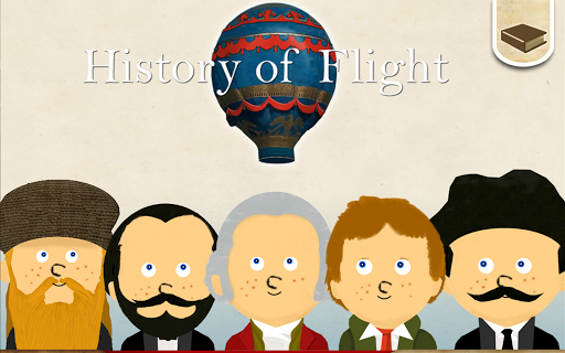 Android application History Of Flight screenshort