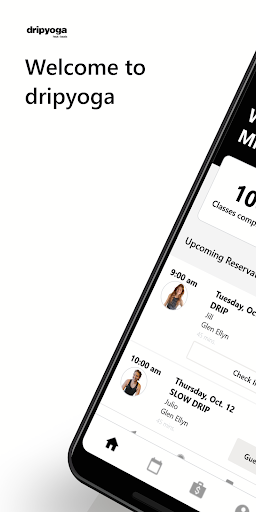 Android application dripyoga screenshort