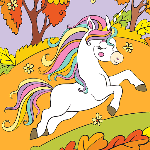 Autumn Unicorn - Wallpaper logo