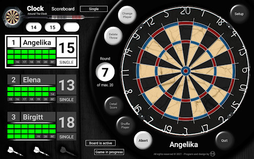 Darts Around The Clock screenshot 3