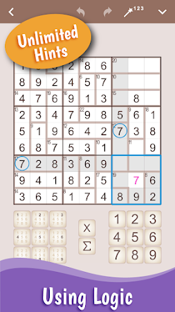 Game screenshot SumSudoku: Killer Sudoku hack
