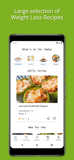 Android application Weight Loss Recipes screenshort