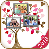 Tree Family Photo Frames 2018 icon