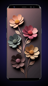 Handmade Flower Wallpaper