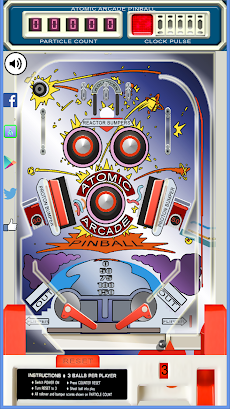 Atomic Arcade Pinball Machineのおすすめ画像4