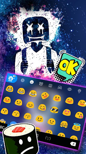 Galaxy Graffiti DJ Theme Screen 3