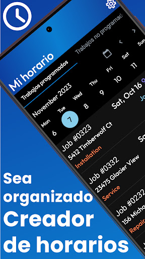 Vista previa de la aplicación