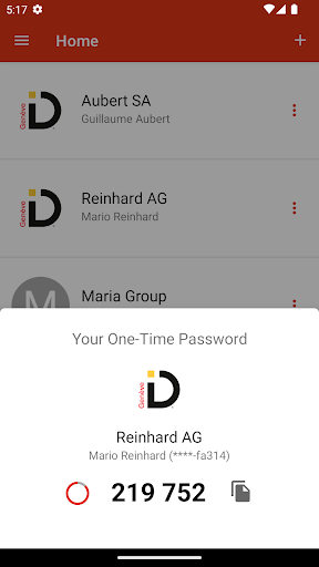 GenèveID Screenshot