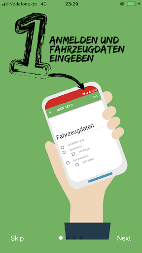 Android application Autoverbund screenshort