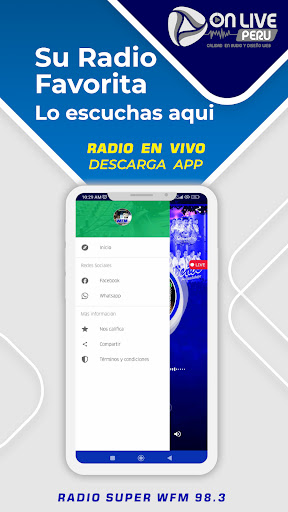 Radio Super WFM 98.3 - Olmos Screen 3