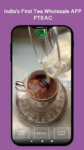 Android application PTEAC - Tea Wholesale APP screenshort