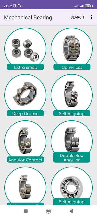 Mechanical Bearing Search - 1.2.1 - (Android)