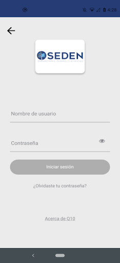 SEDEN APP Screen 3