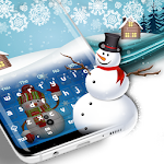 The snowman - Theme for keyboard ☃️ Apk