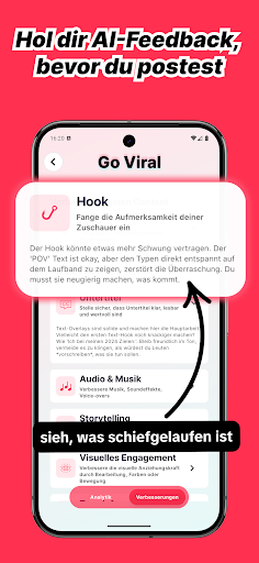 Go Viral: KI-Creator-Assistent screenshot 3