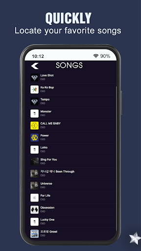 EXO Lyrics Screen 3
