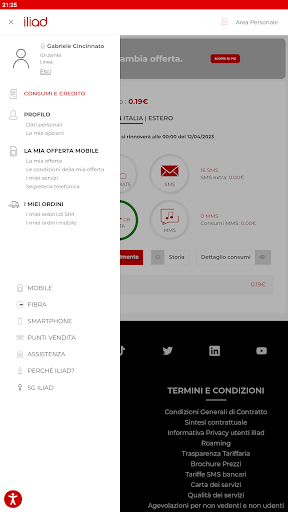 My Iliad Pro Screen 3