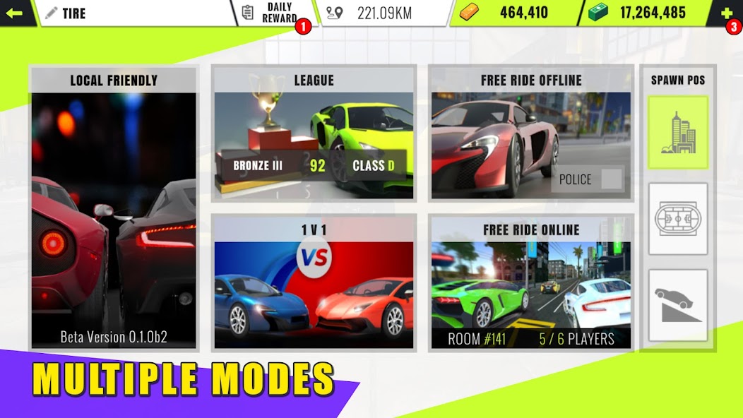 Tire: Car Racing 1.5.6.7.31 APK + Mod (Unlimited money) إلى عن على ذكري المظهر