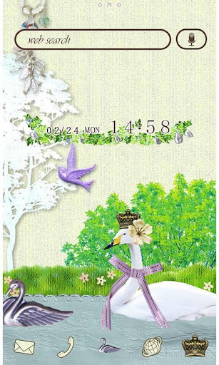 Android application Swan Collage Theme +HOME screenshort