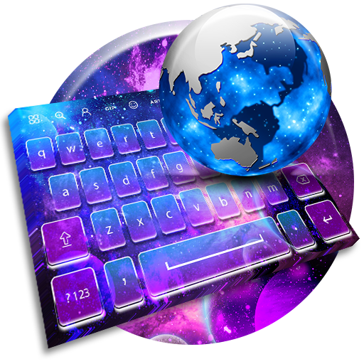 Sparkling Galaxy - Keyboard Th 1.2 Icon