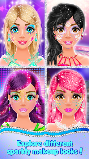 Face Paint Salon: Glitter Makeup Party Games  screenshots 3