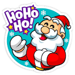 Cover Image of Baixar Funny Santa Claus Stickers WAS  APK
