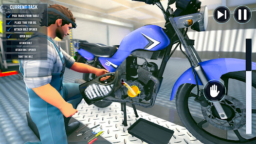 Fix My Bike Mechanic Simulator  screenshots 9