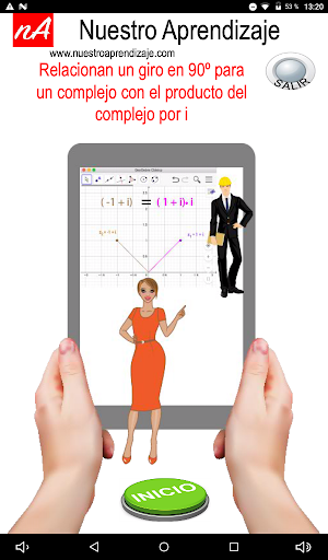 Android application Relacionar giro para un comple screenshort