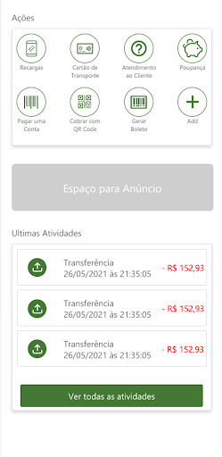 ISYPAY Banco Digital Screen 2