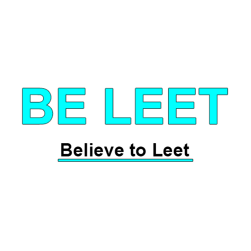 Be Leet logo