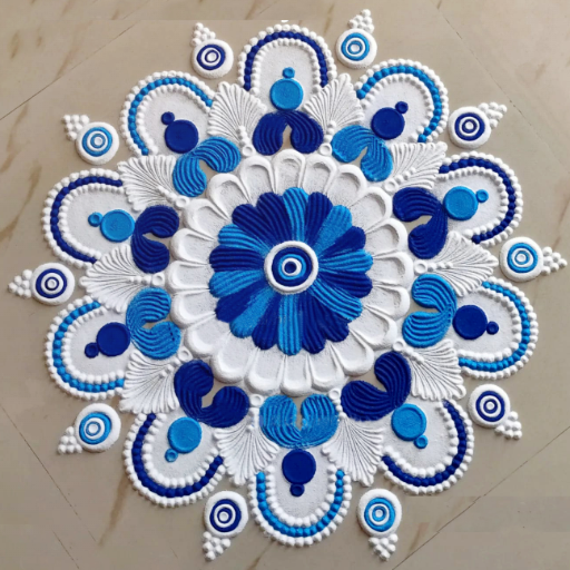 Rangoli Designs Video App logo