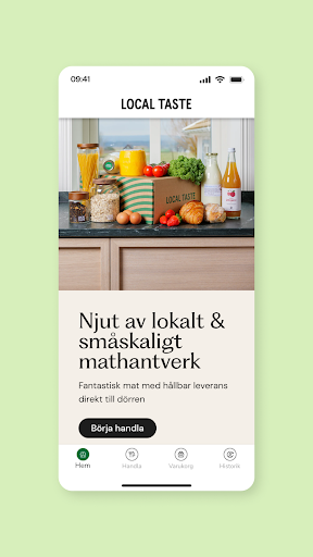 Local taste Screen 2