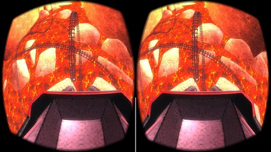 Inferno - VR Roller Coaster Skærmbillede