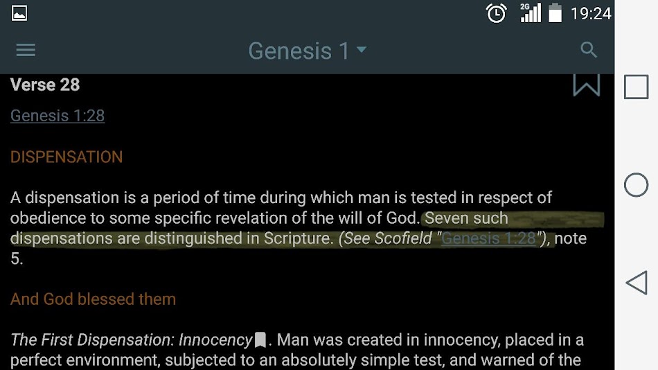 #10. Scofield Reference Bible Notes (Android) โดย: Bible apps for spirit
