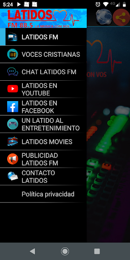 FM LATIDOS 88.5 Screen 3