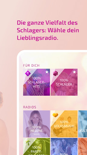 SchlagerPlanet Radio Screen 2