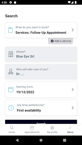 Clinica Oculistica Blue Eye Screen 3
