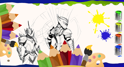 Ultraman Zero - Coloring Book
