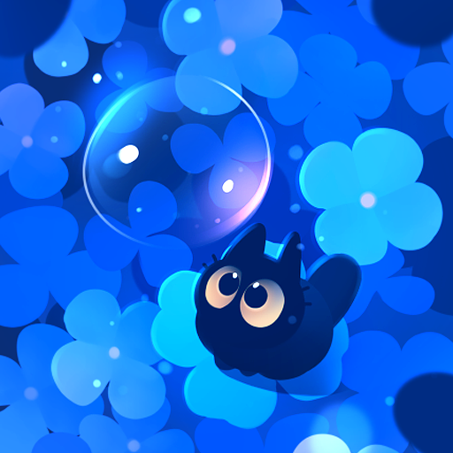 Out in the Blue Live Wallpaper logo