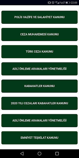 Polis Kanun ve Yönetmelikler Screenshot 2 - AppWisp.com