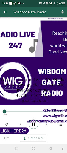 WiGRadio Lite Screen 3